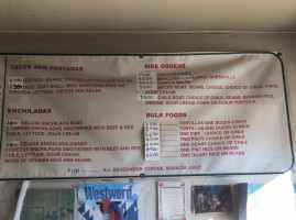 Burrito Giant, LLC menu