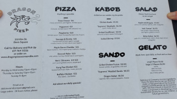 Cristo's 7 Star Pizza menu