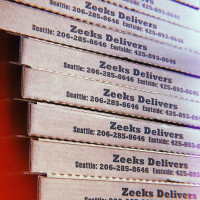 Zeeks Pizza menu