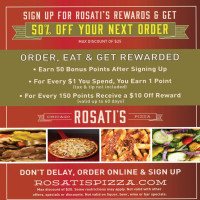 Rosati's Pizza food