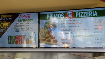 Primo Pizza food