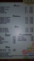 O Arco Da Velha menu