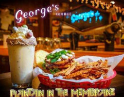 Georges Lounge food