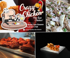 Crazy Chicken food