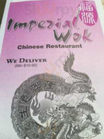 Imperial Wok menu