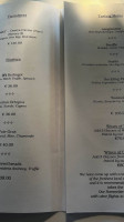 De Mondion menu