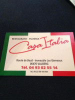 Casa Italia Valberg La Cantina Italia food