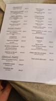 I Sapori Del Borgo menu