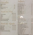 Viena Café menu