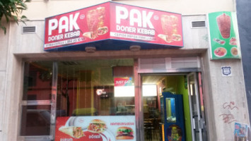 Pak Doner Kebab outside