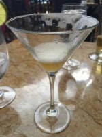 Slingback Martini At Todd English Olives food