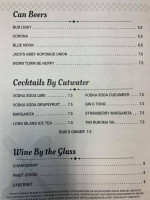 Kennedy's Restaurant menu