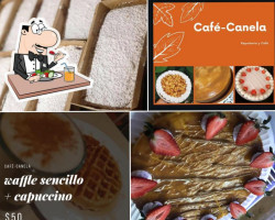 Café Canela food