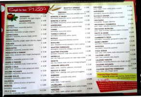 Mokita Pizzeria E Kebab menu