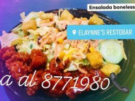 Elaynne's Restobar food