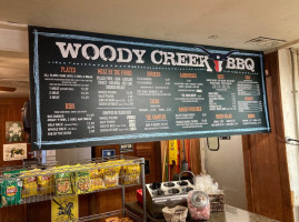 Woody Creek Barbeque food