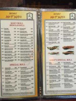 Zuma Sushi Sake Bar menu