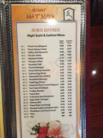 Zuma Sushi Sake Bar menu
