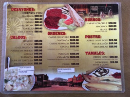 La Ramada De Loly menu