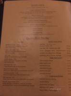 Fathom's Restaurant menu