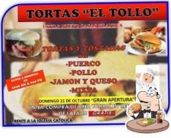 Tortas El Tollo food