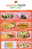Mexican Tacos Don Lalo food