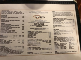 Vip Bistro menu