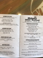 Michael's Deli Seafood Brunswick menu