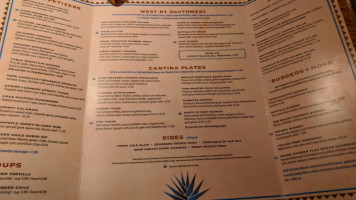 Table Mountain Grill & Cantina menu