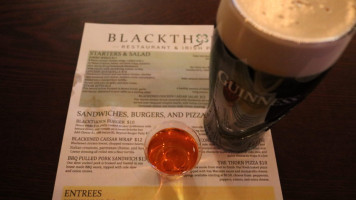 Blackthorn Irish Pub food