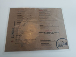 OUIBar KTCHN menu