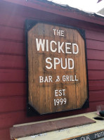 The Wicked Spud inside