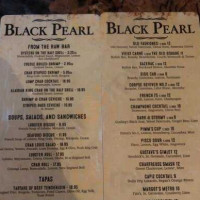 Black Pearl Tyler menu