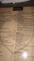 Brauhaus 701 menu