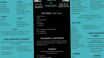 Serpentine Roadhouse menu
