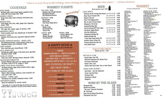 Stack 571 Burger And Whiskey menu