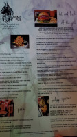 Limanski's Pub menu