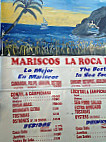 Mariscos La Roca menu