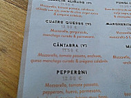 Lopez y Lopez menu