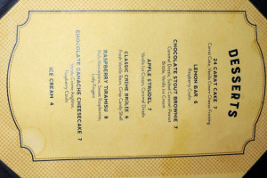 Emmett's Brewing Company Palatine menu