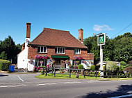 The Cricketers outside