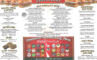 Firehouse Subs Pittsburgh Commons menu