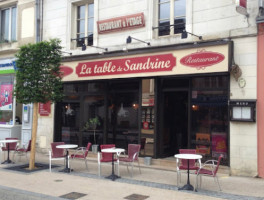 La Table De Sandrine food