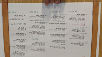 Beast Bounty menu
