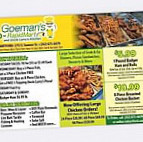 Goeman's Rapid Mart And Uncle Larry's Kitchen menu