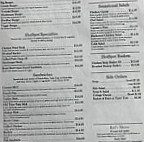 The Hot Spot Cafe- Fairbanks menu