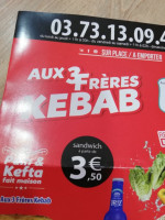 Aux 3 Freres Kebab food
