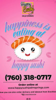 Happy Sushi Robata food
