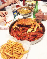 Asian Cajun Seafood food