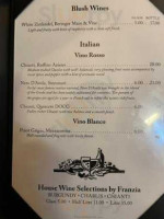 Gaetanos Italian menu